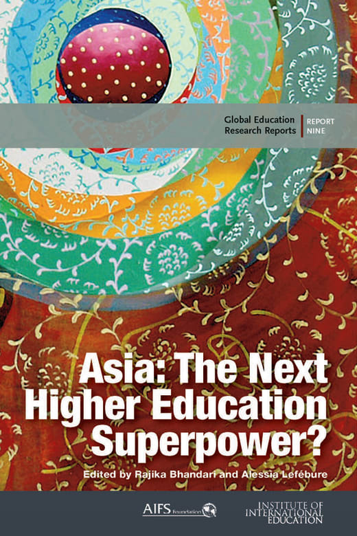 Asia: The Next Higher Education Superpower? (2015).