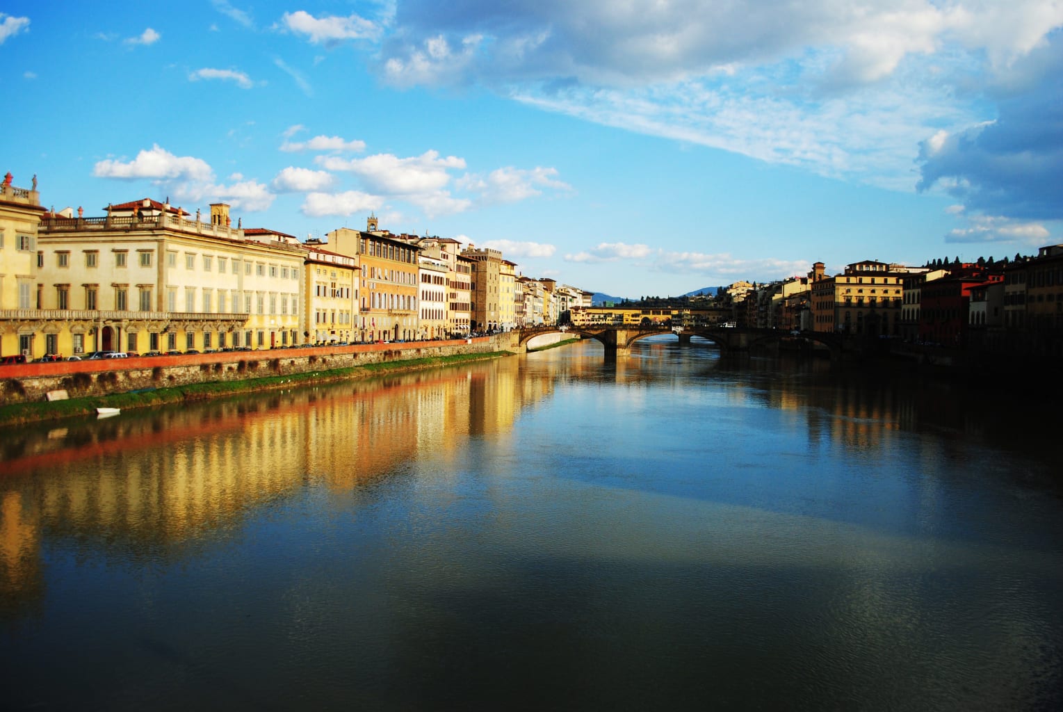 Arno River in Florence, Italy