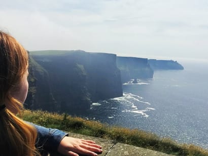 A student in Northern Ireland.