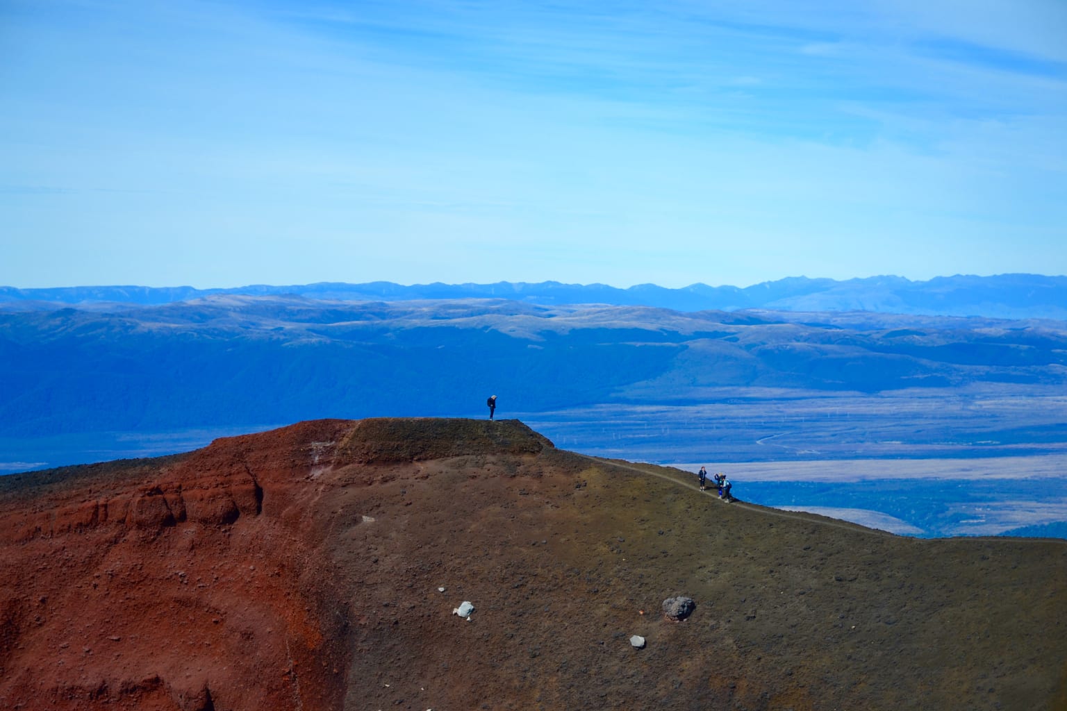 Cliffs in New Zealand.